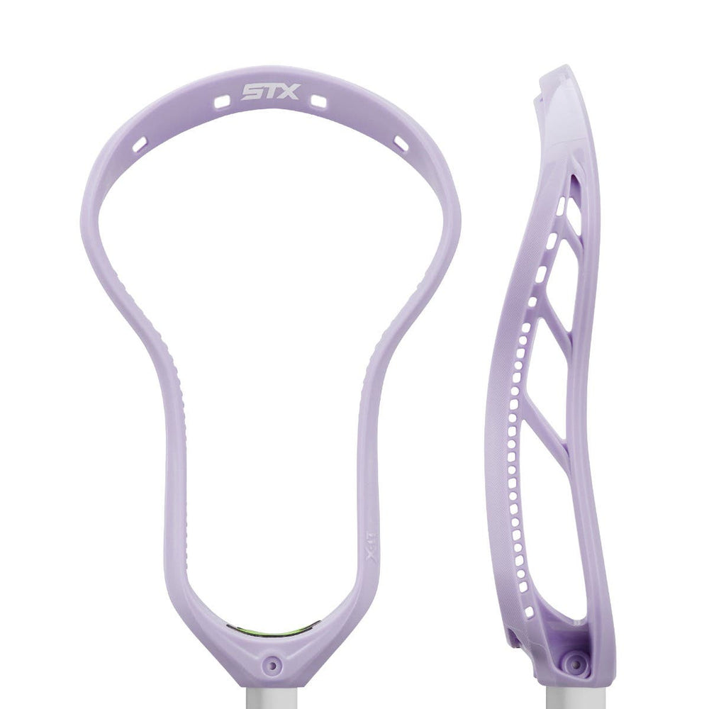 STX X-It Stiff Unstrung Lacrosse Head - Purple