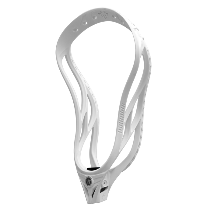 Warrior Evo V Unstrung Lacrosse Head - White