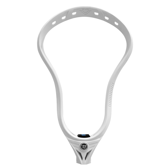 Warrior Evo V Unstrung Lacrosse Head - White
