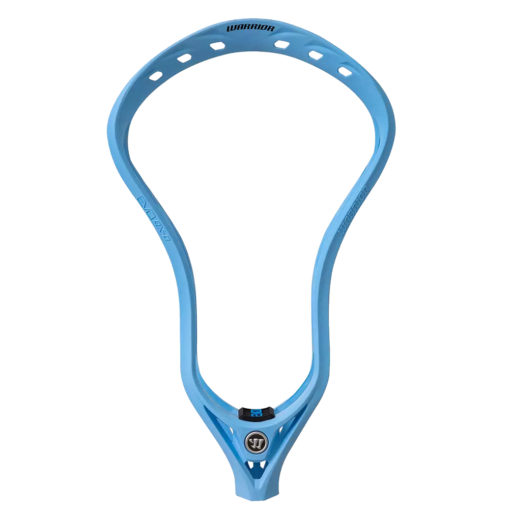 Warrior Evo QX-O Men's Unstrung Lacrosse Head- Evo Blue
