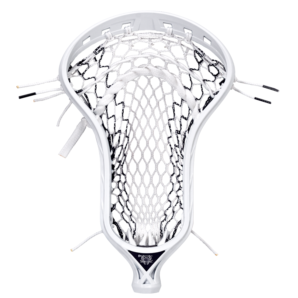 ECD Mirage 3.0 Strung Lacrosse Head - White/Black