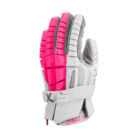 STX Surgeon RZR 2 Lacrosse Gloves- Limited Edition Neon