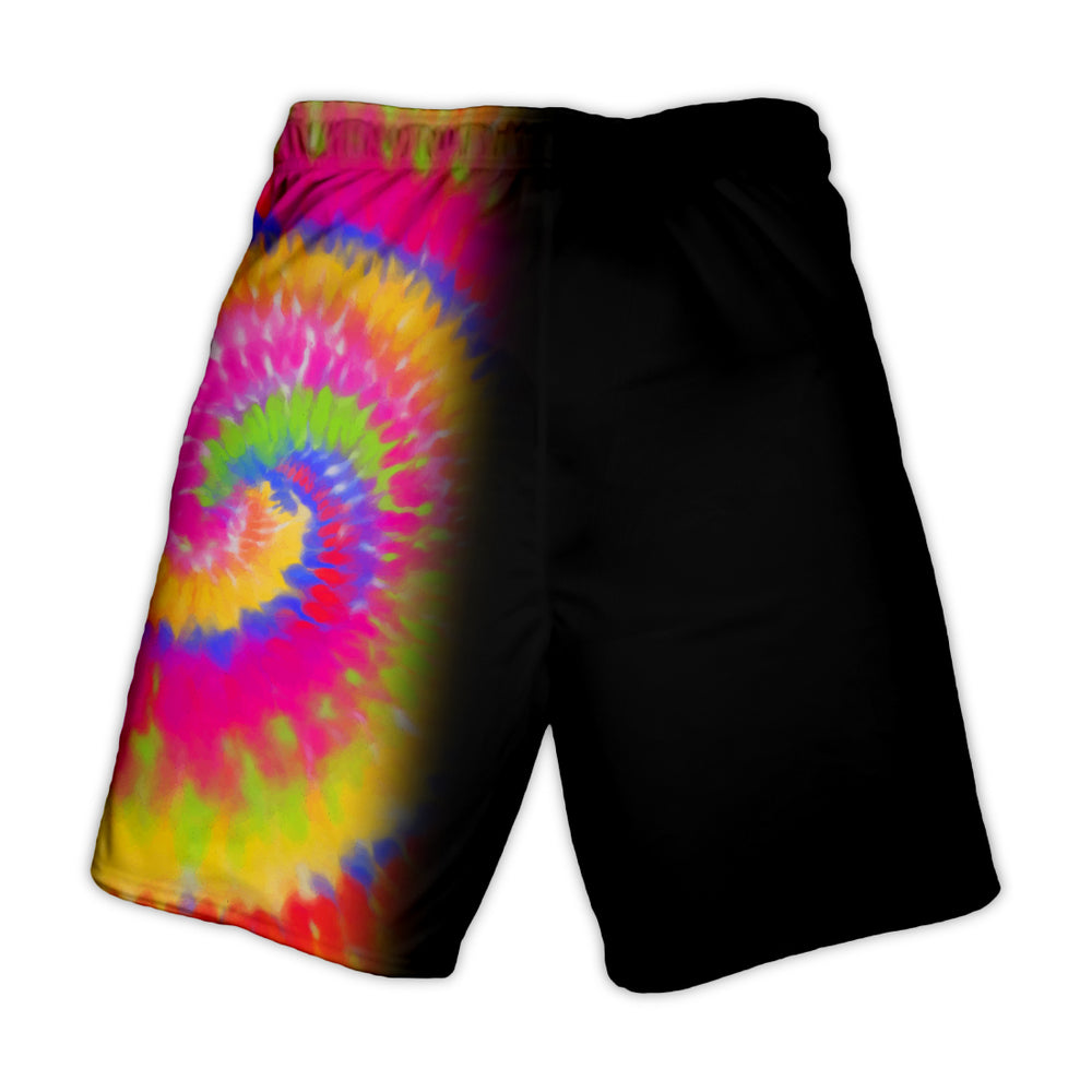 Neon Tie Dye Lacrosse Shorts