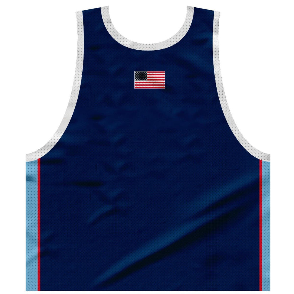 USA STX Reversible Lacrosse Pinnie