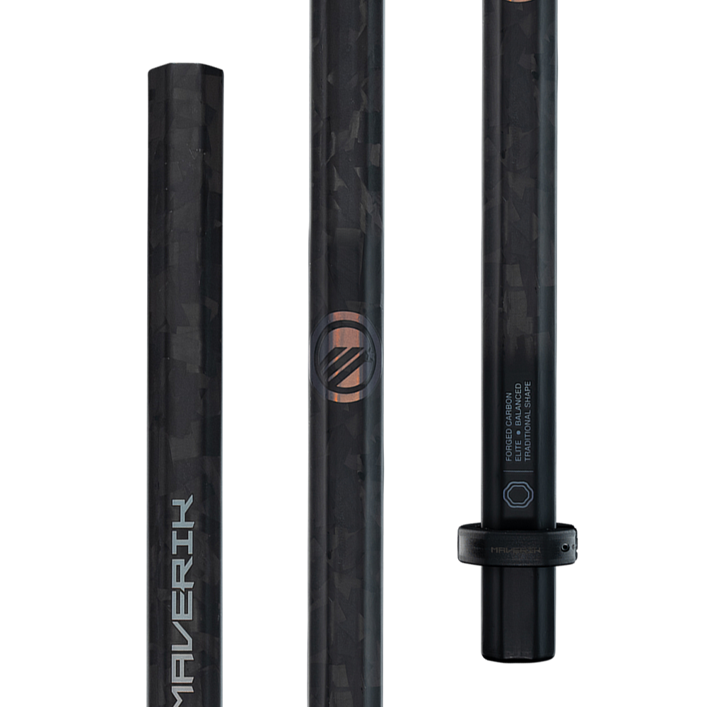 Maverik Flylite 185 Lacrosse Shaft- Black/Gunmetal