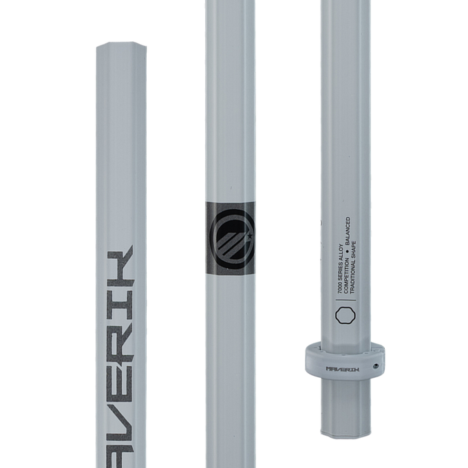 Maverik A7 350 Lacrosse Shaft- White