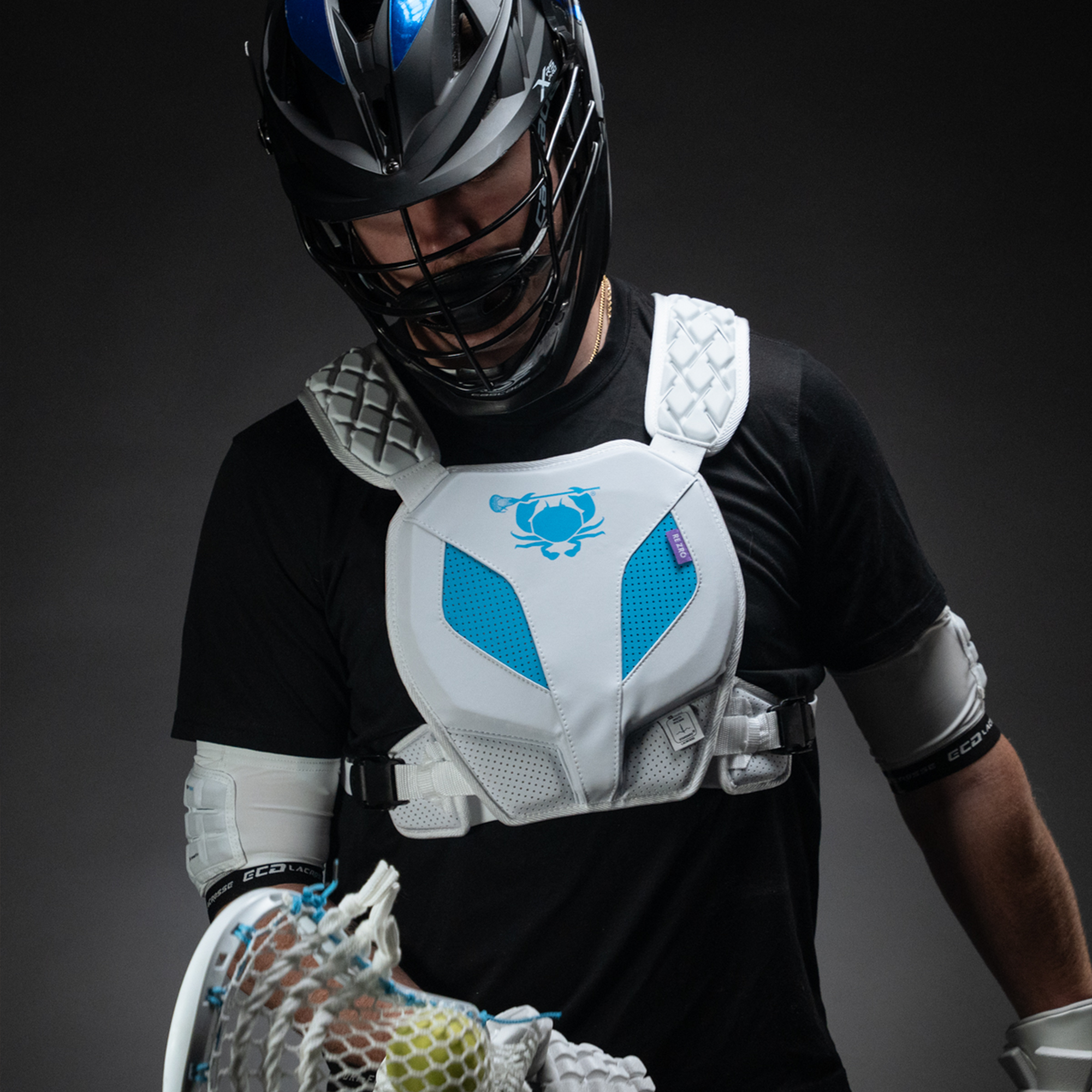 3月から値上げECD LACROSSE ラクロス エルボー グローブセット