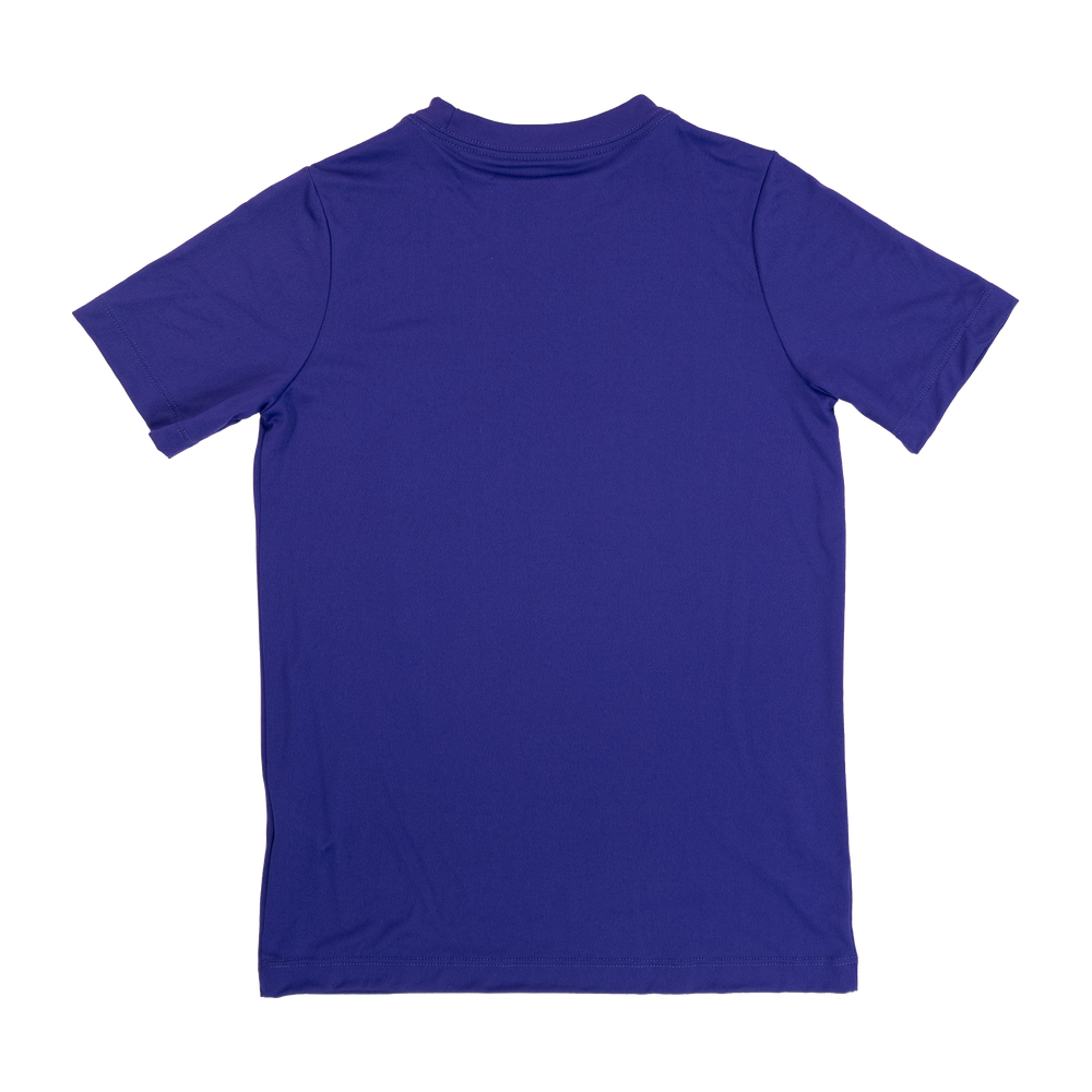 Nike Youth Girls Live Love Lax Purple Lacrosse Tee