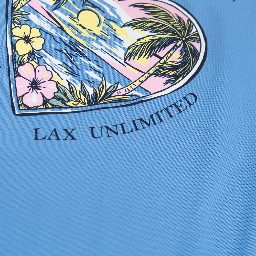 Nike Girls Carolina Palm Lacrosse Tee