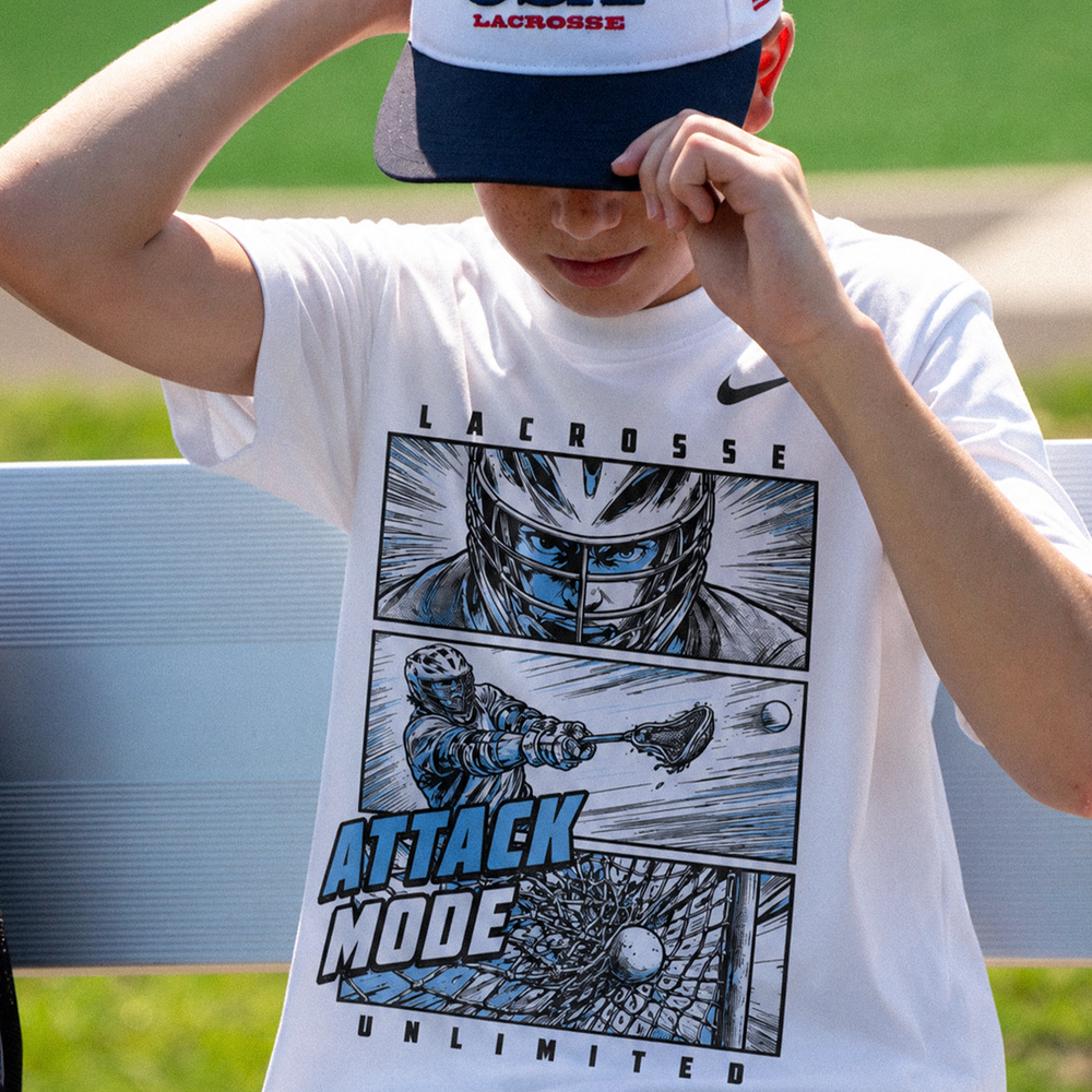 Nike Attack Mode Youth Lacrosse Tee