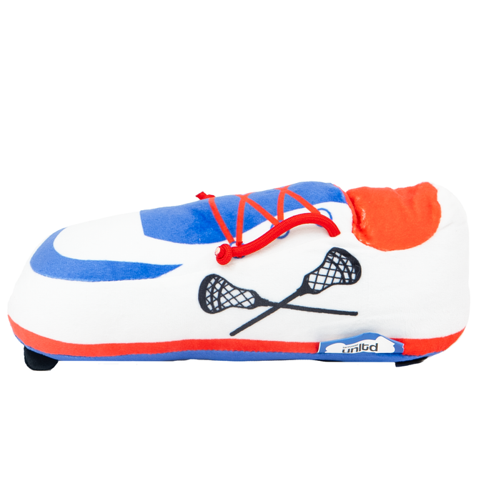 Lacrosse Cleat Squeaky Dog Toy