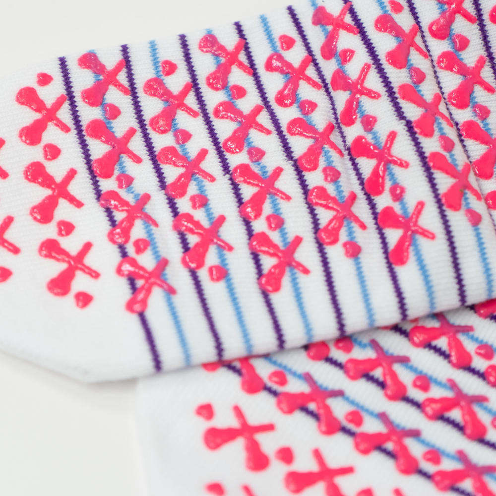 Youth Lax Sticks Grippy Socks