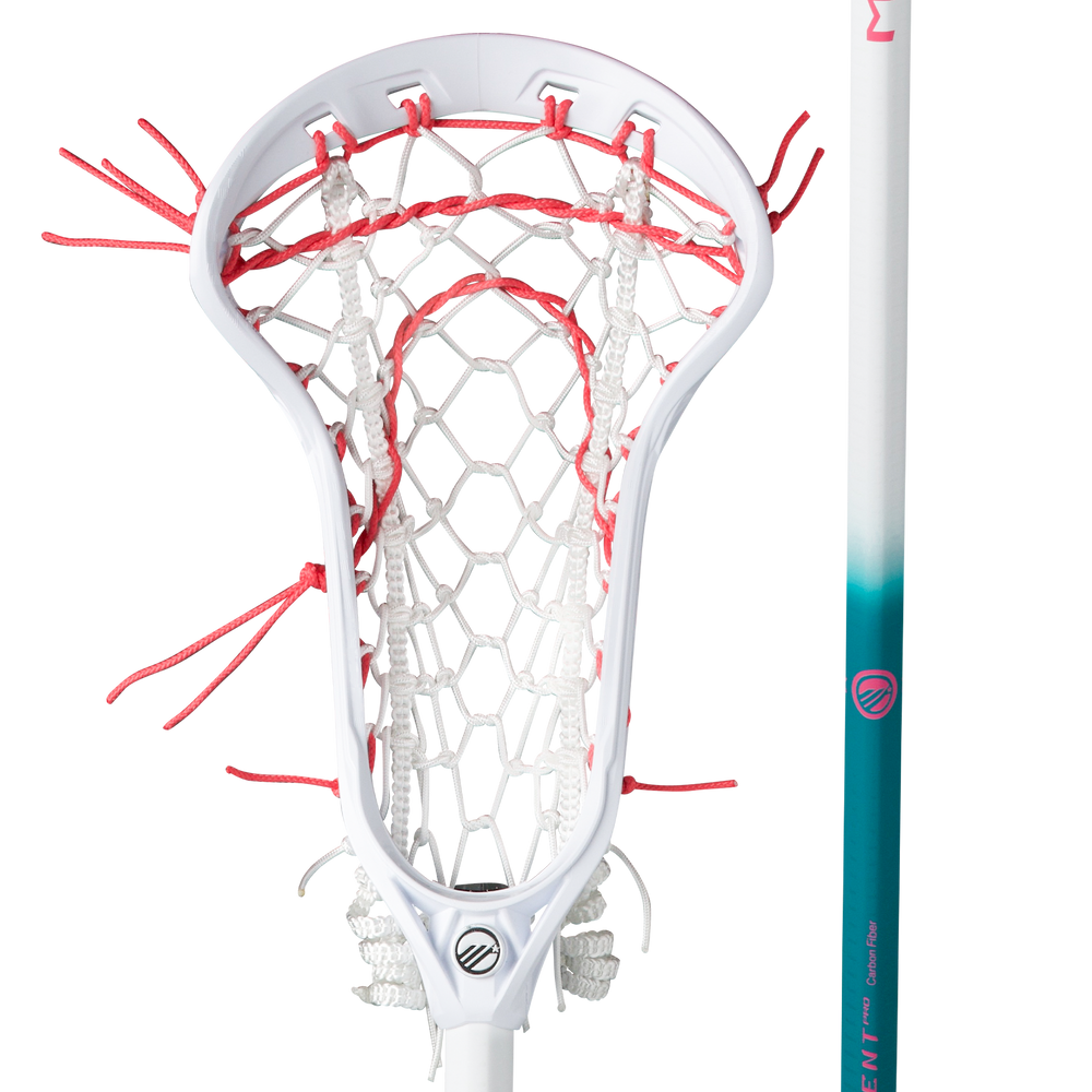 Maverik Ascent Pro Fade Women's Complete Lacrosse Stick - Teal