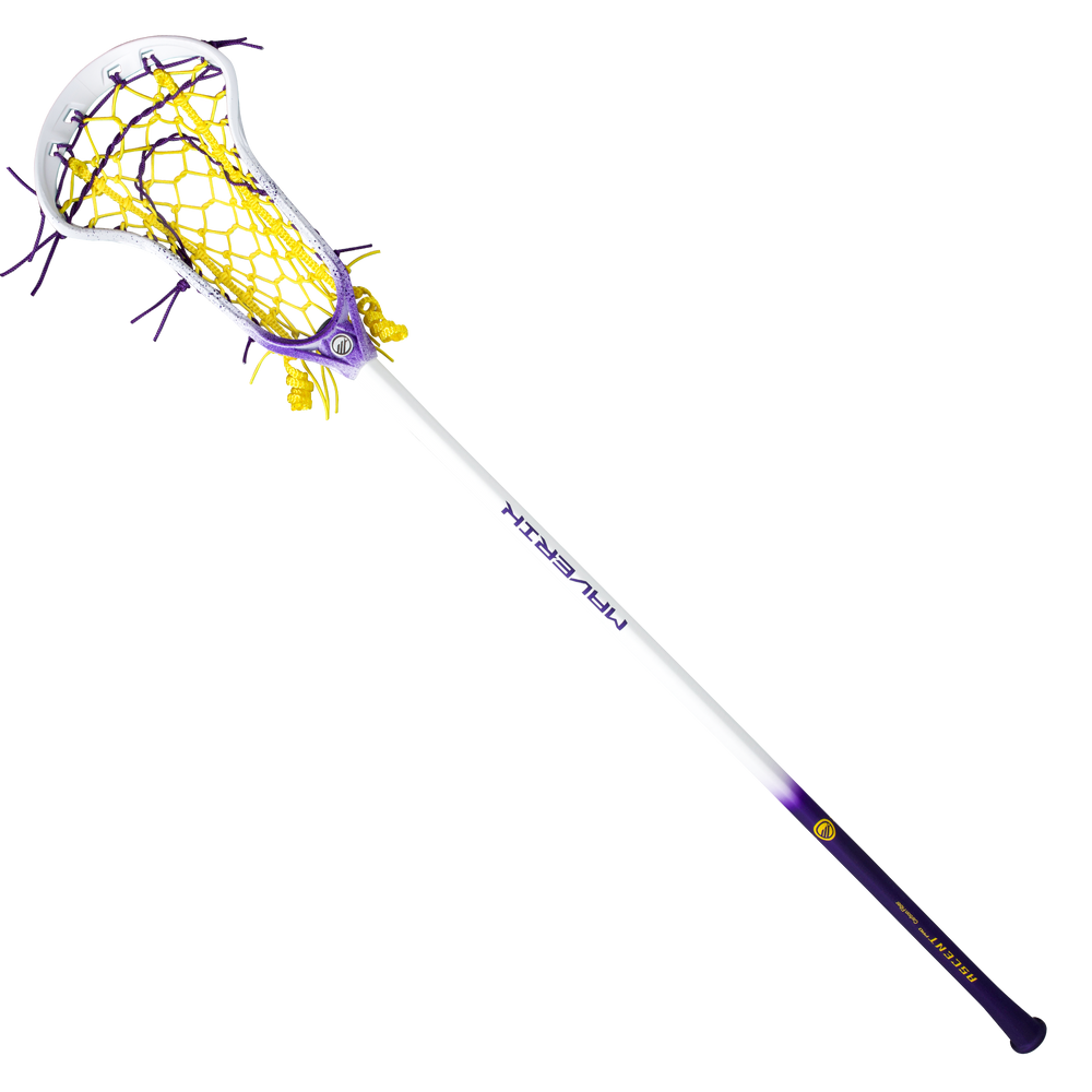Maverik Ascent Pro Fade Women's Complete Lacrosse Stick - Purple