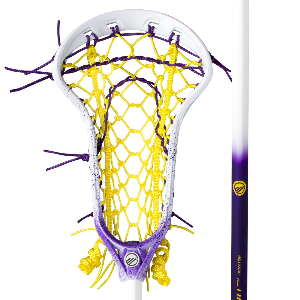 Maverik Ascent Pro Fade Women's Complete Lacrosse Stick - Purple