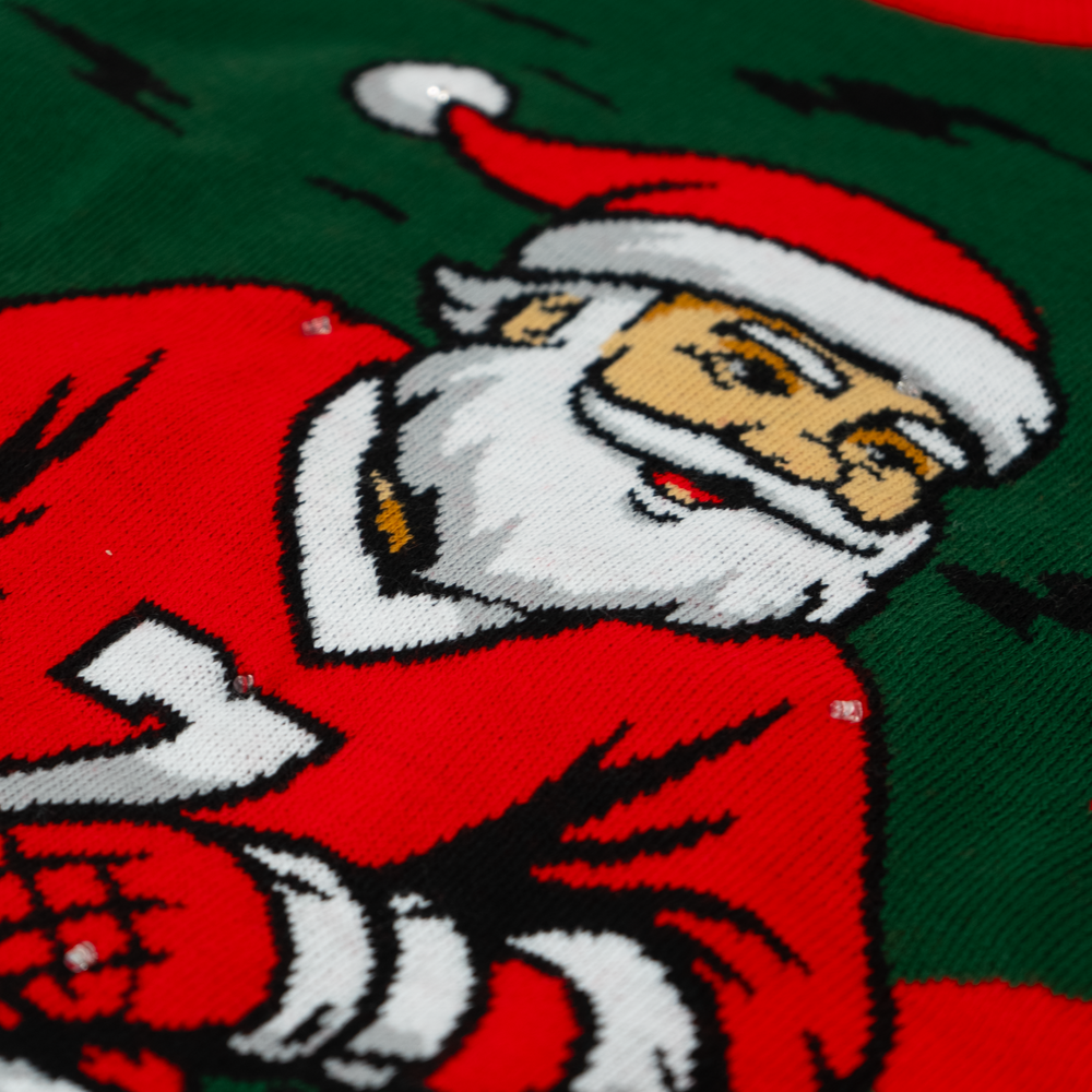 Santa's Glow Game Sweater