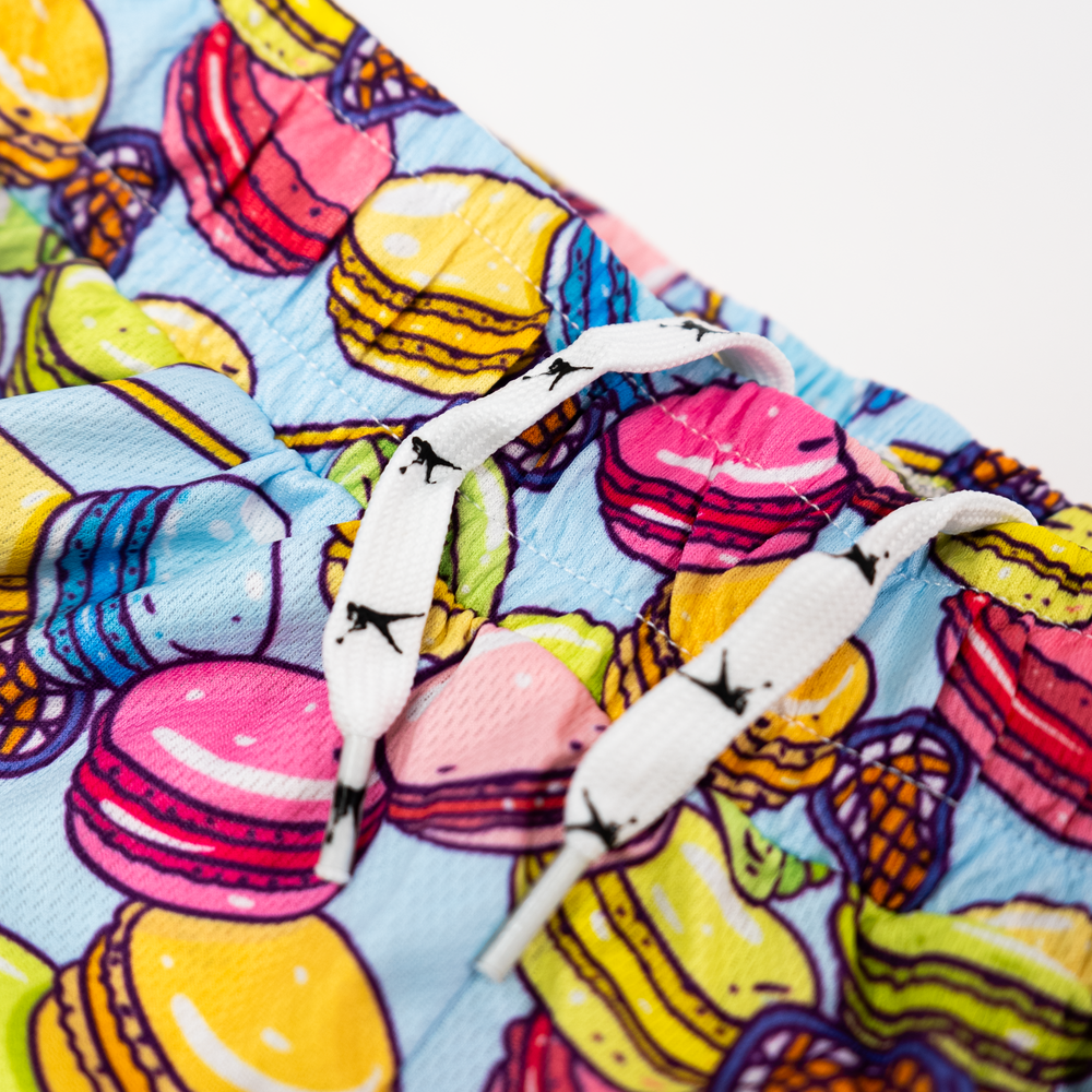 Slay Girl Macaroon Girls Lacrosse shorts