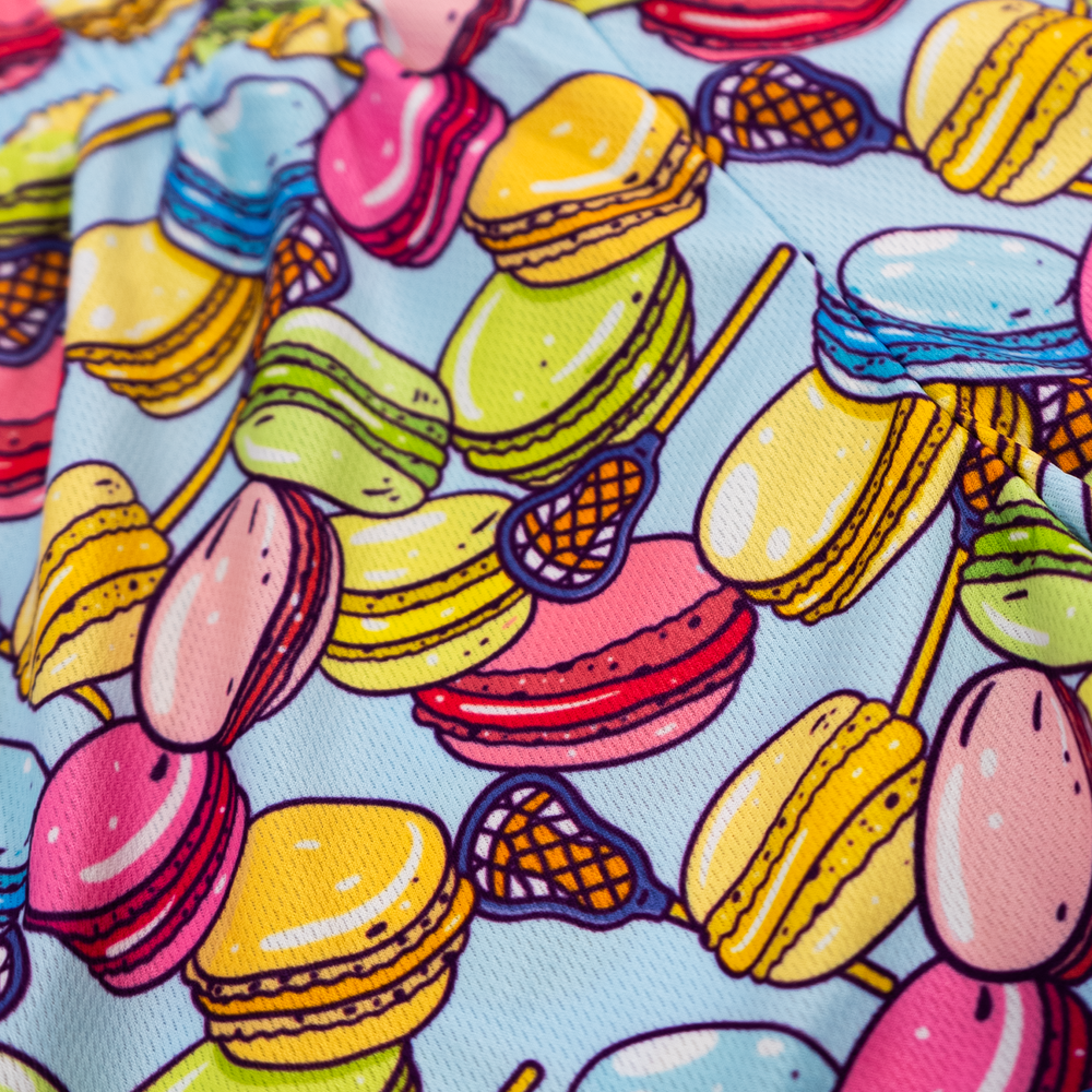 Slay Girl Macaroon Girls Lacrosse shorts
