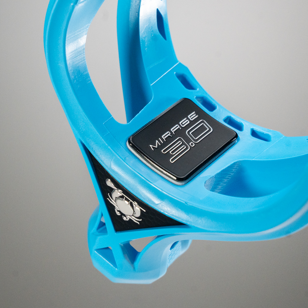 ECD Mirage 3.0 Men's Unstrung Lacrosse Head - Blue