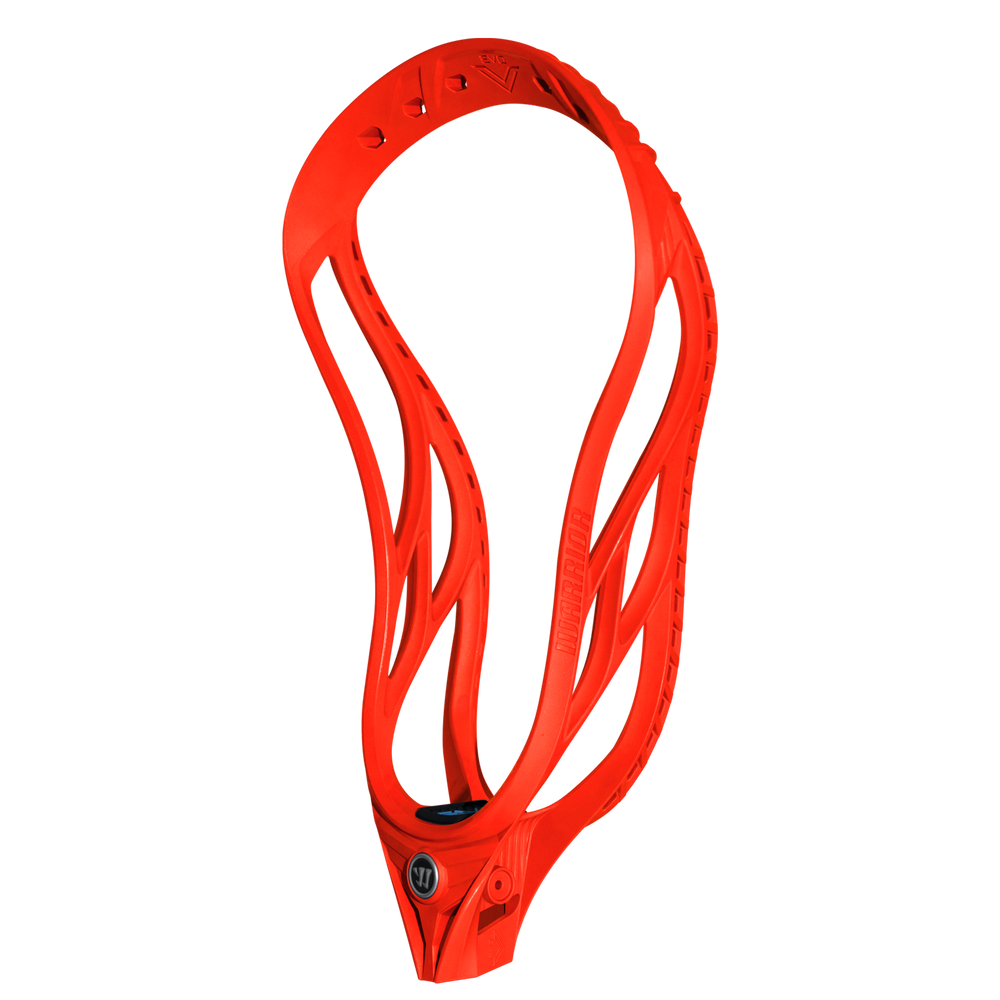 Warrior Evo V Men's Unstrung Lacrosse Head- Red