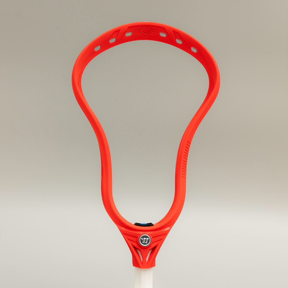Warrior Evo V Men's Unstrung Lacrosse Head- Red