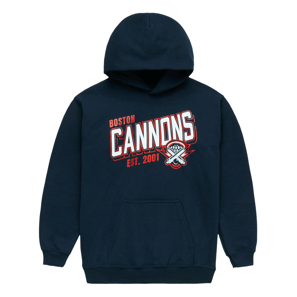 Boston Cannons Youth Lacrosse Hoodie