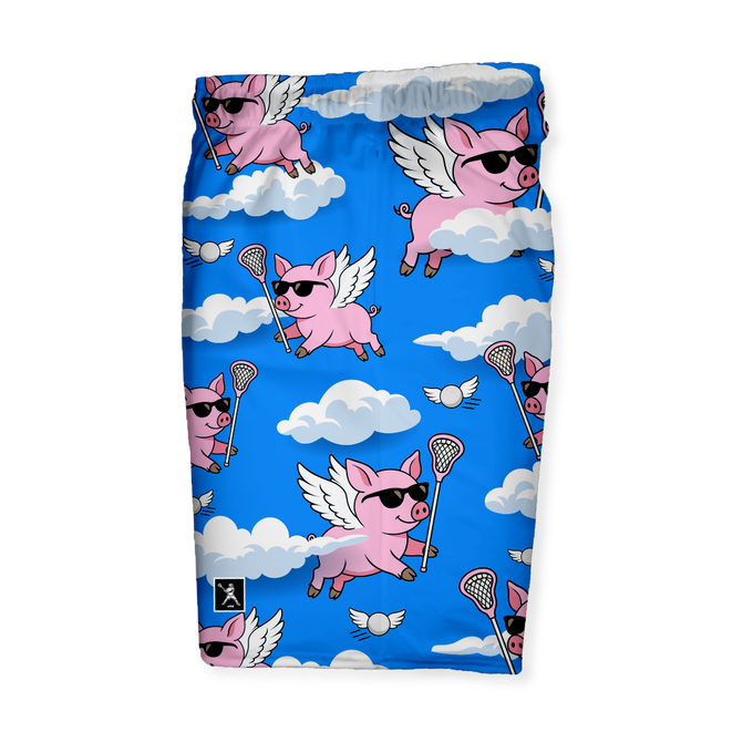 When Pigs Fly Lacrosse Shorts 