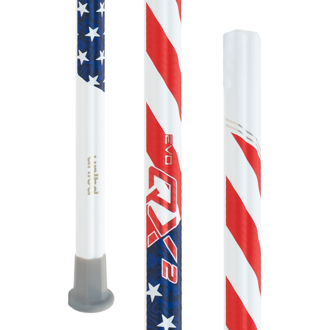 Warrior Evo QX 2 LE USA Attack Lacrosse Shaft