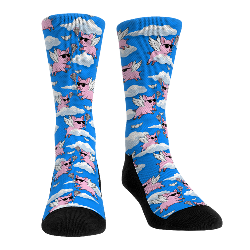 Flying Pigs Lacrosse Socks