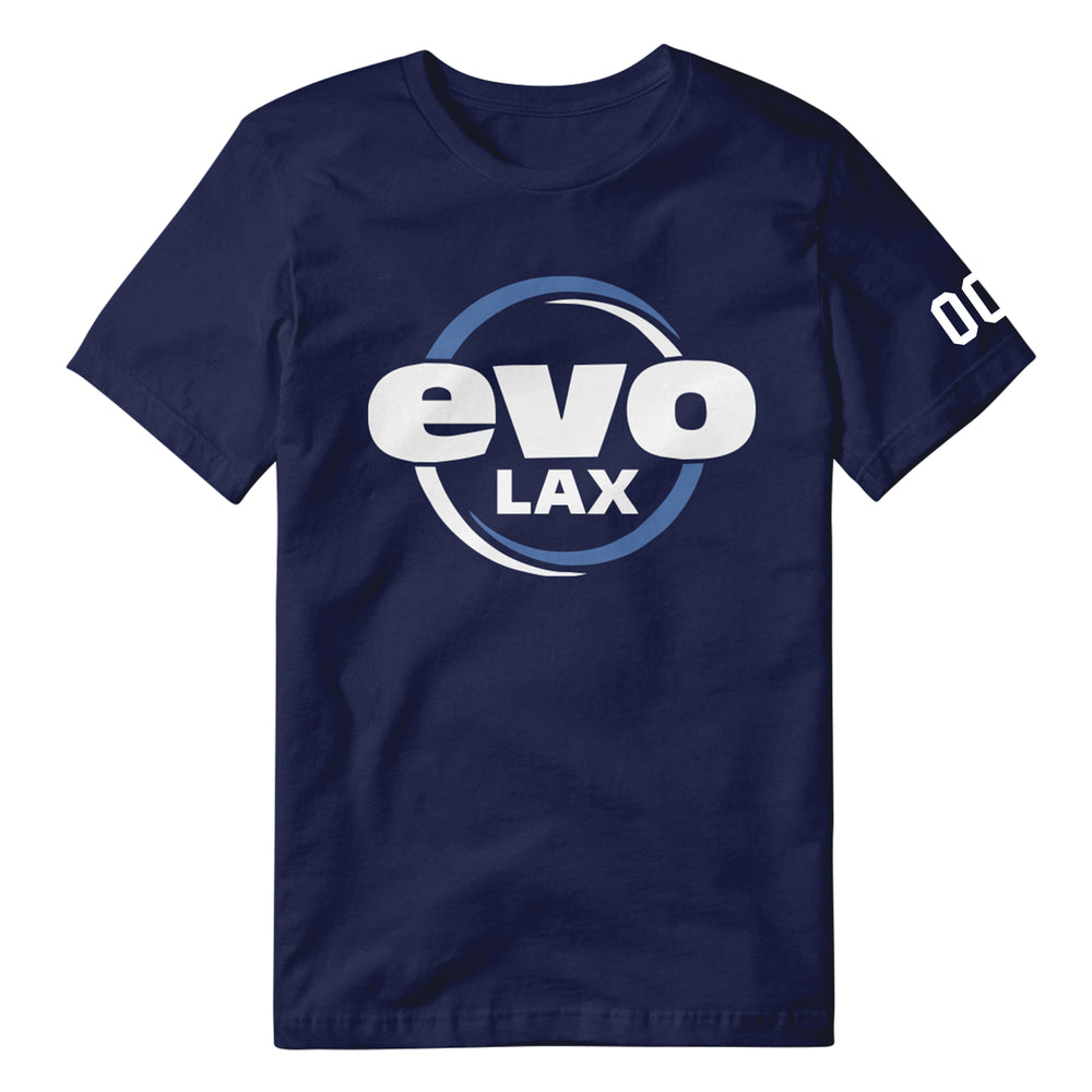 Evo Lacrosse Tee - Navy