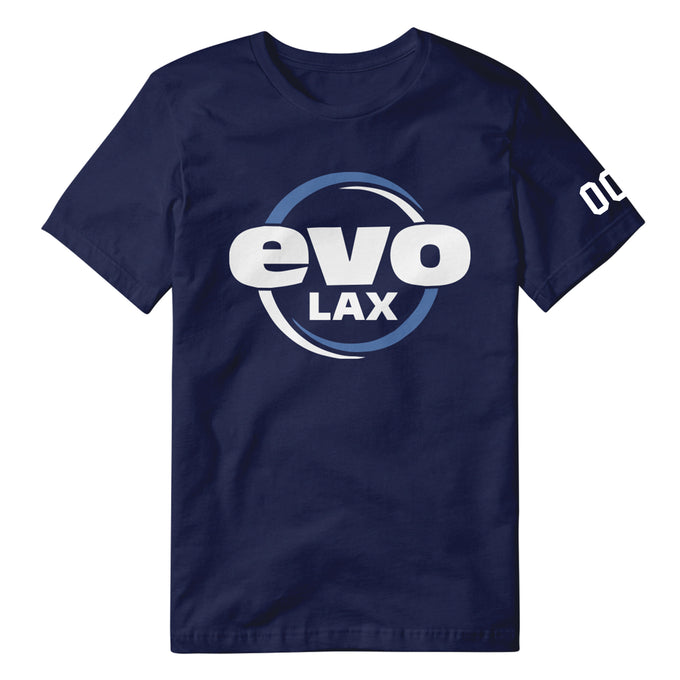 Evo Lacrosse Tee - Navy