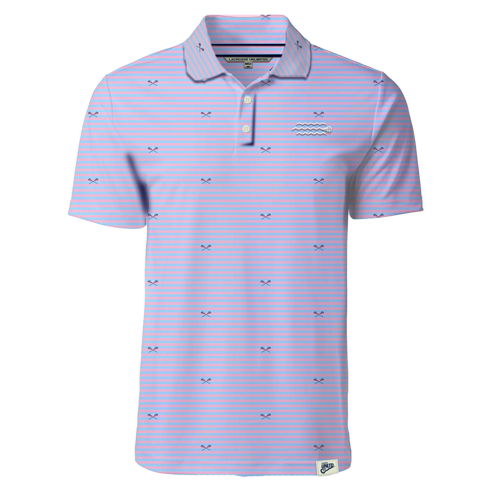 Sunset Vibes Lacrosse Polo 
