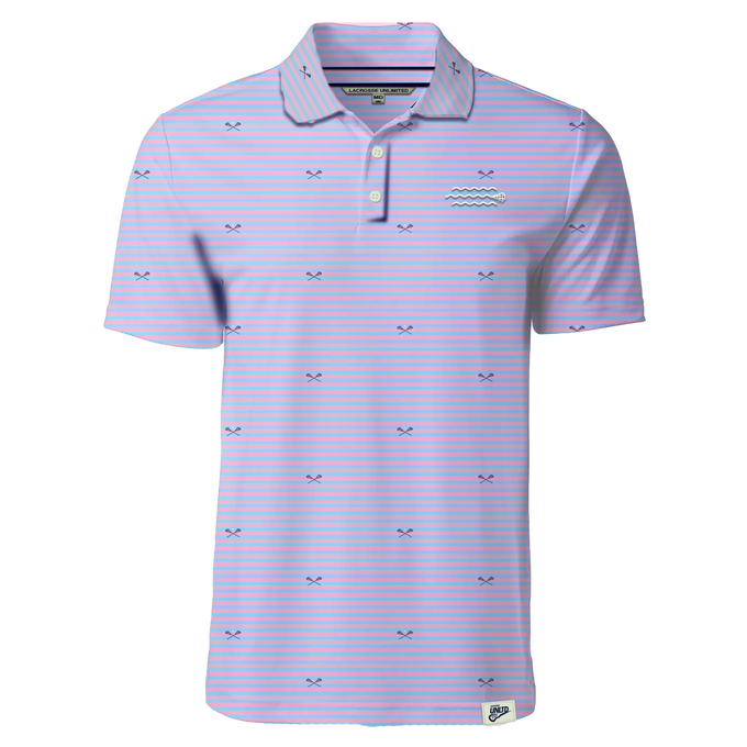 Sunset Vibes Lacrosse Polo 