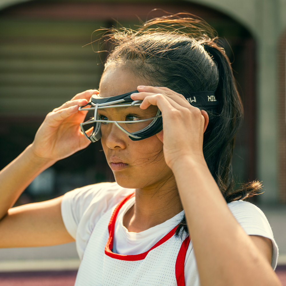 Maverik Era Mini Women's Lacrosse Goggles - Black