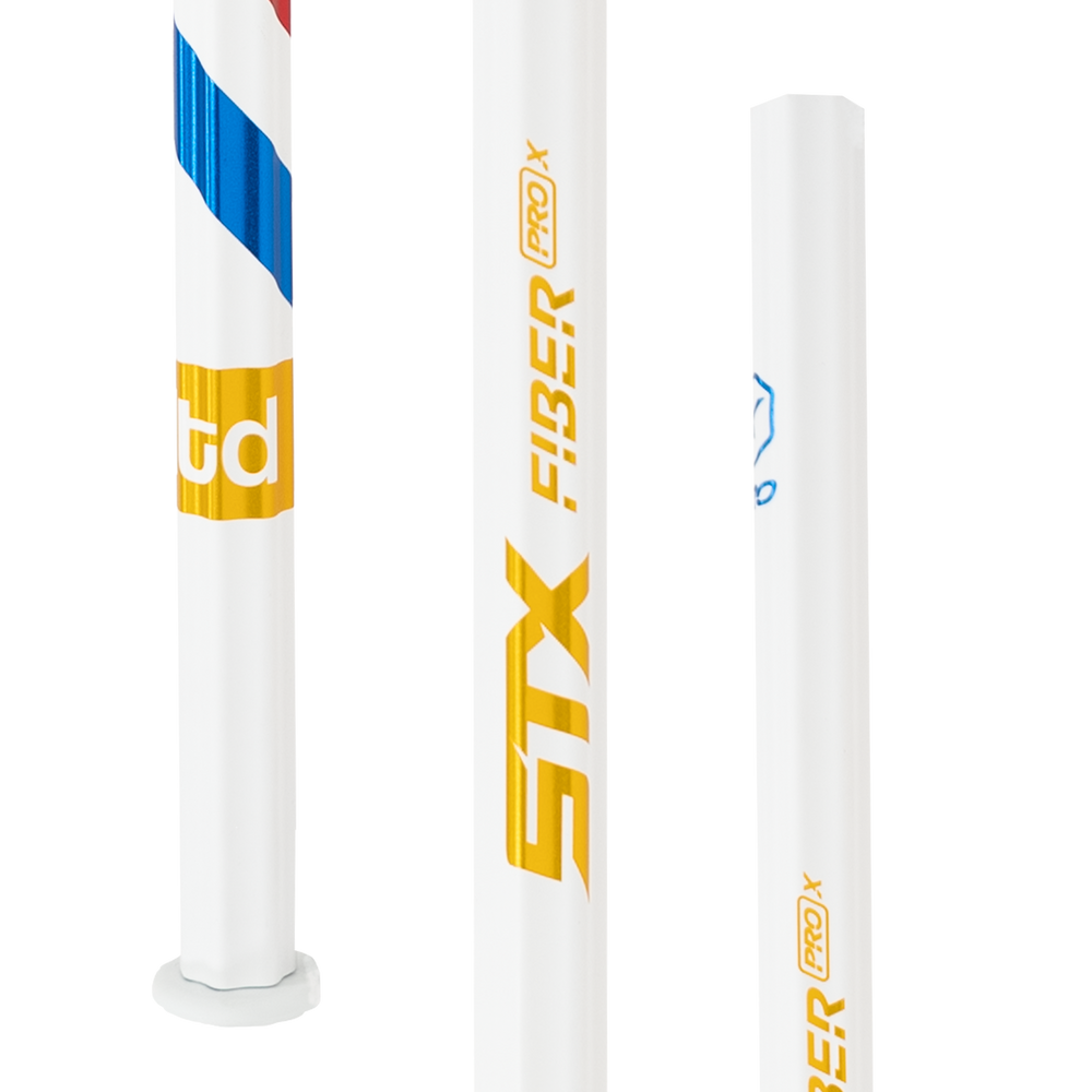STX Fiber X Pro White Chevron Limited Edition Lacrosse Shaft