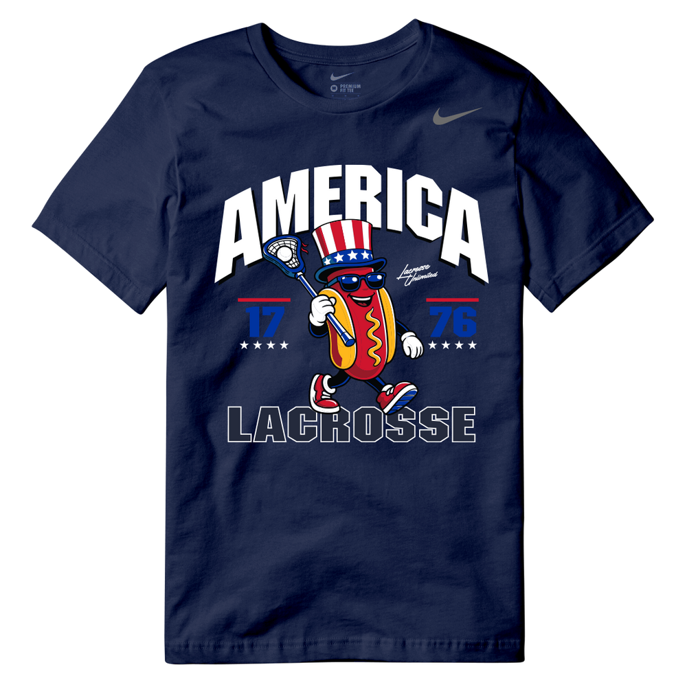 Nike America Hot Dog Youth Lacrosse Tee