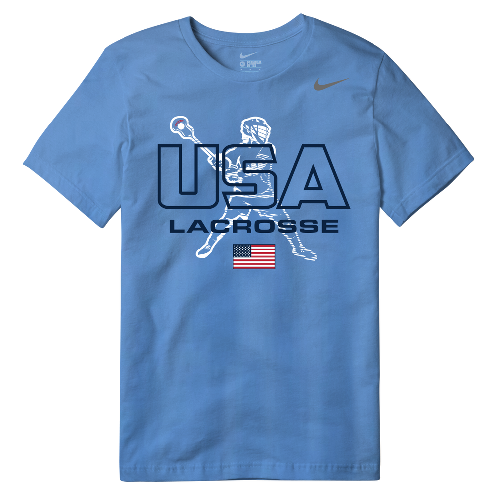 Nike Youth Carolina Lacrosse Tee