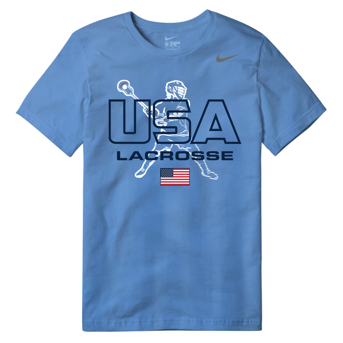 Nike Youth Carolina Lacrosse Tee