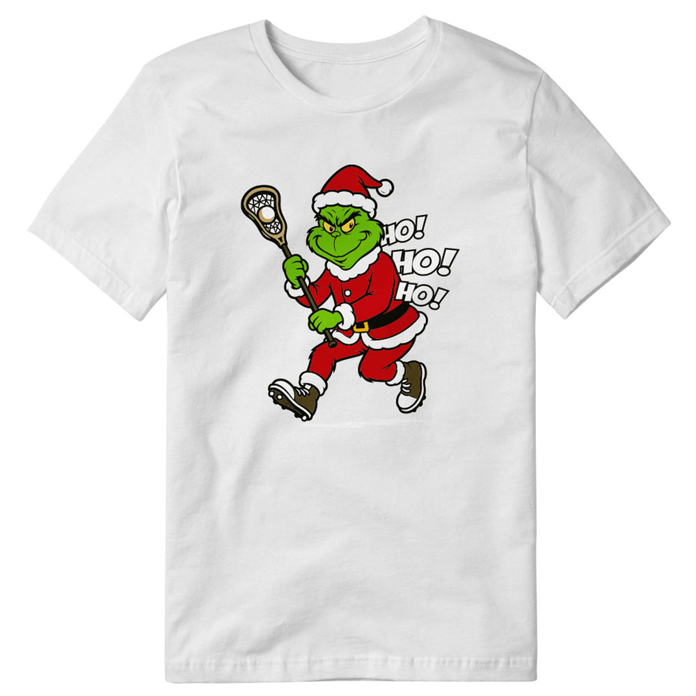 Gricnhmas Lacrosse Tee- White