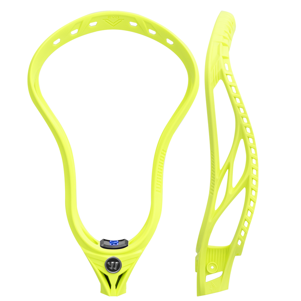 Warrior Evo V Men's Unstrung Lacrosse Head- Mint Flash