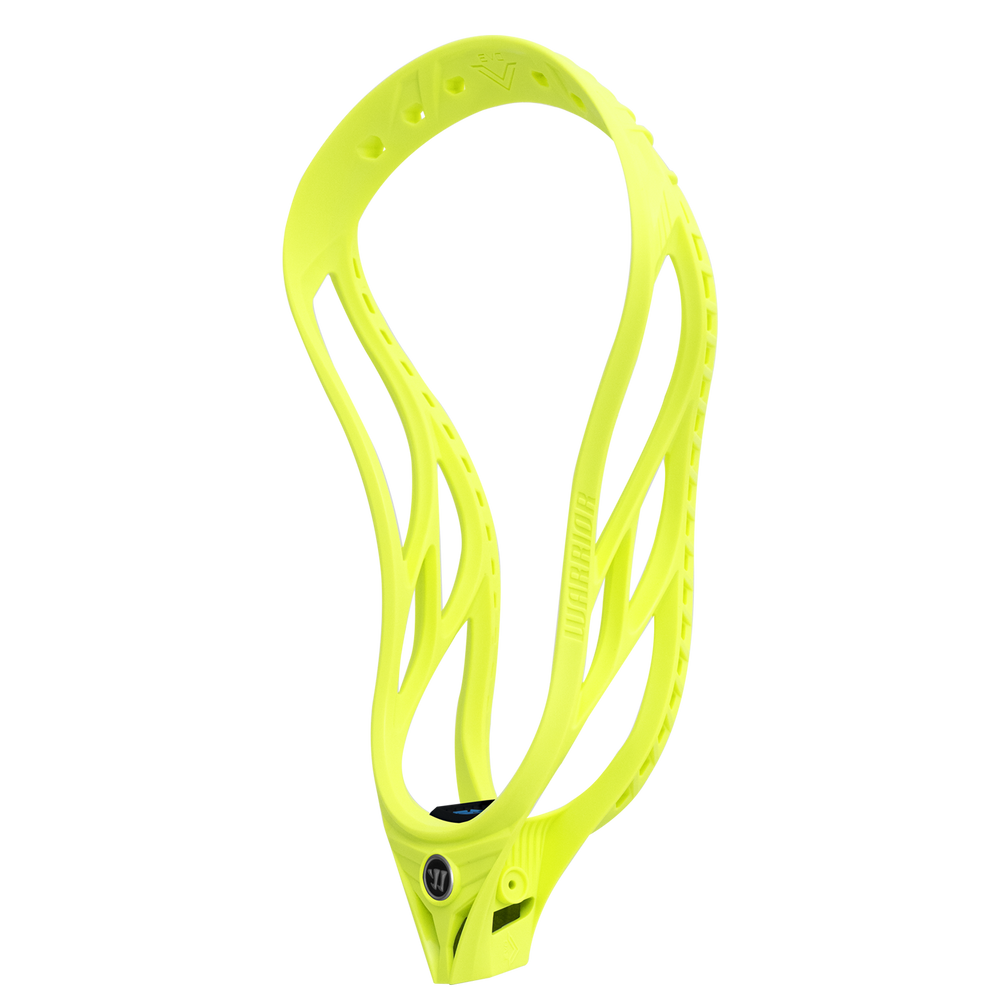 Warrior Evo V Men's Unstrung Lacrosse Head- Mint Flash