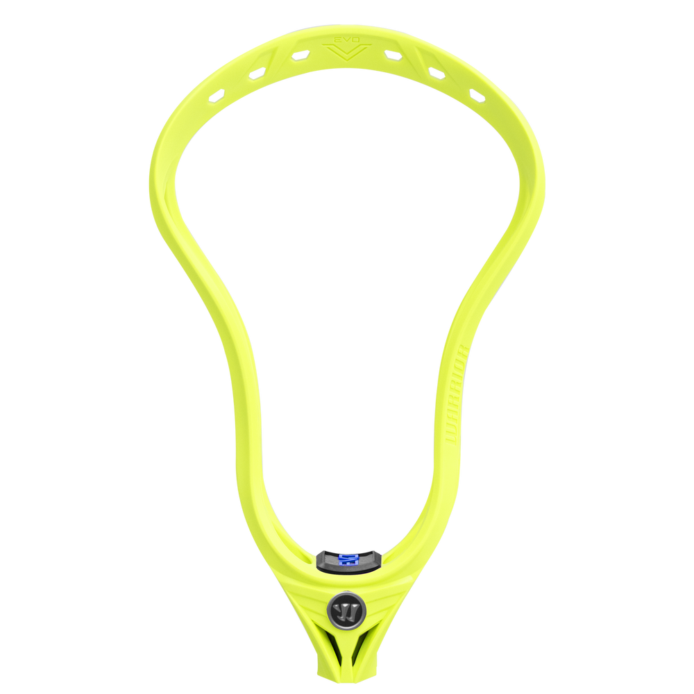 Warrior Evo V Men's Unstrung Lacrosse Head- Mint Flash