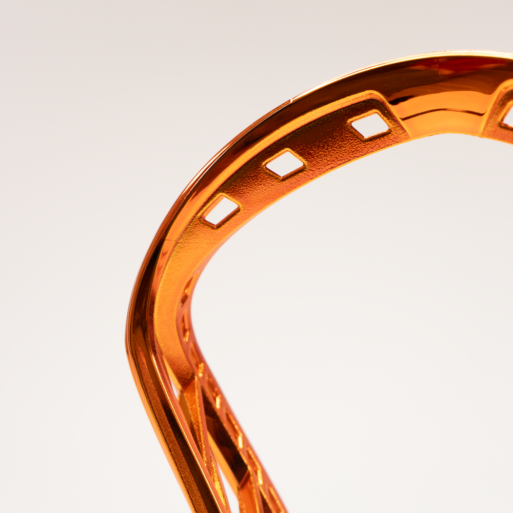 Maverik Havok 2.0 Men's Chrome Fade Unstrung Lacrosse Head- Orange