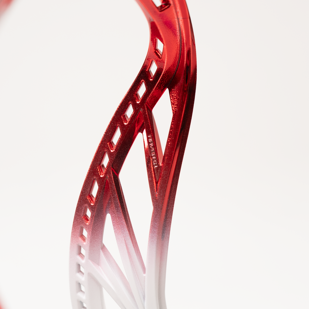 Maverik Havok 2.0 Men's Chrome Fade Unstrung Lacrosse Head- Red