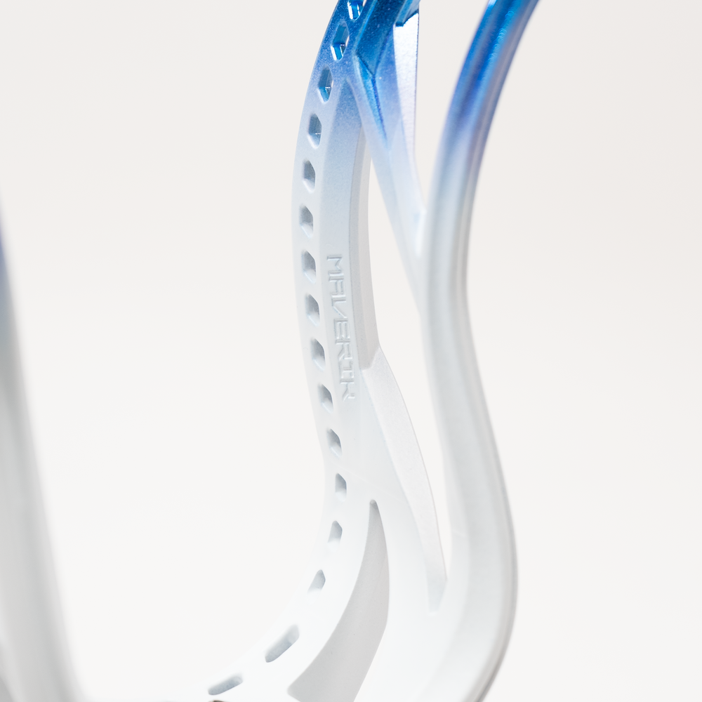 Maverik Tactik 3.0 Chrome Fade Men's Unstrung Lacrosse Head- Royal