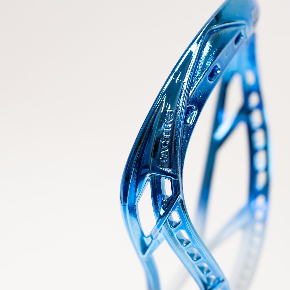Maverik Tactik 3.0 Chrome Fade Men's Unstrung Lacrosse Head- Royal