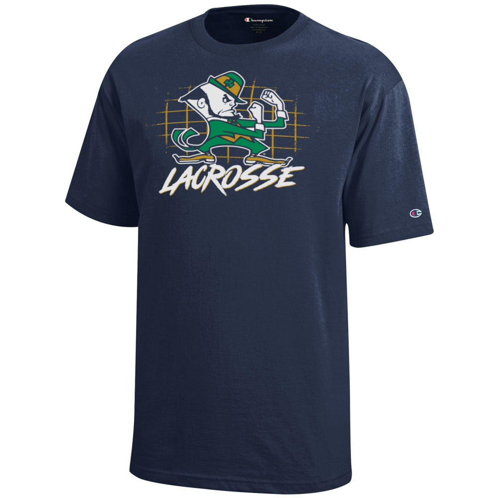 Youth Notre Dame Lacrosse Tee