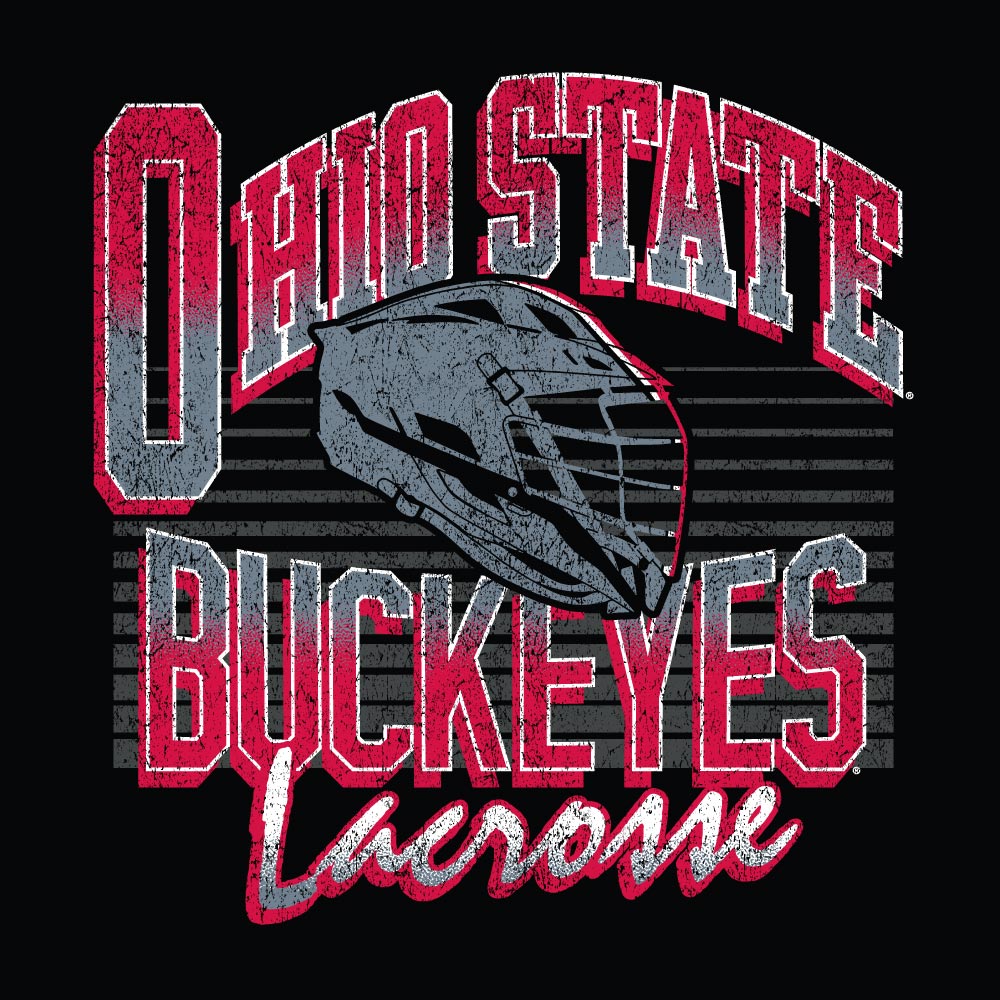 Adult Ohio State Lacrosse Tee