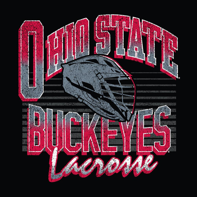 Adult Ohio State Lacrosse Tee