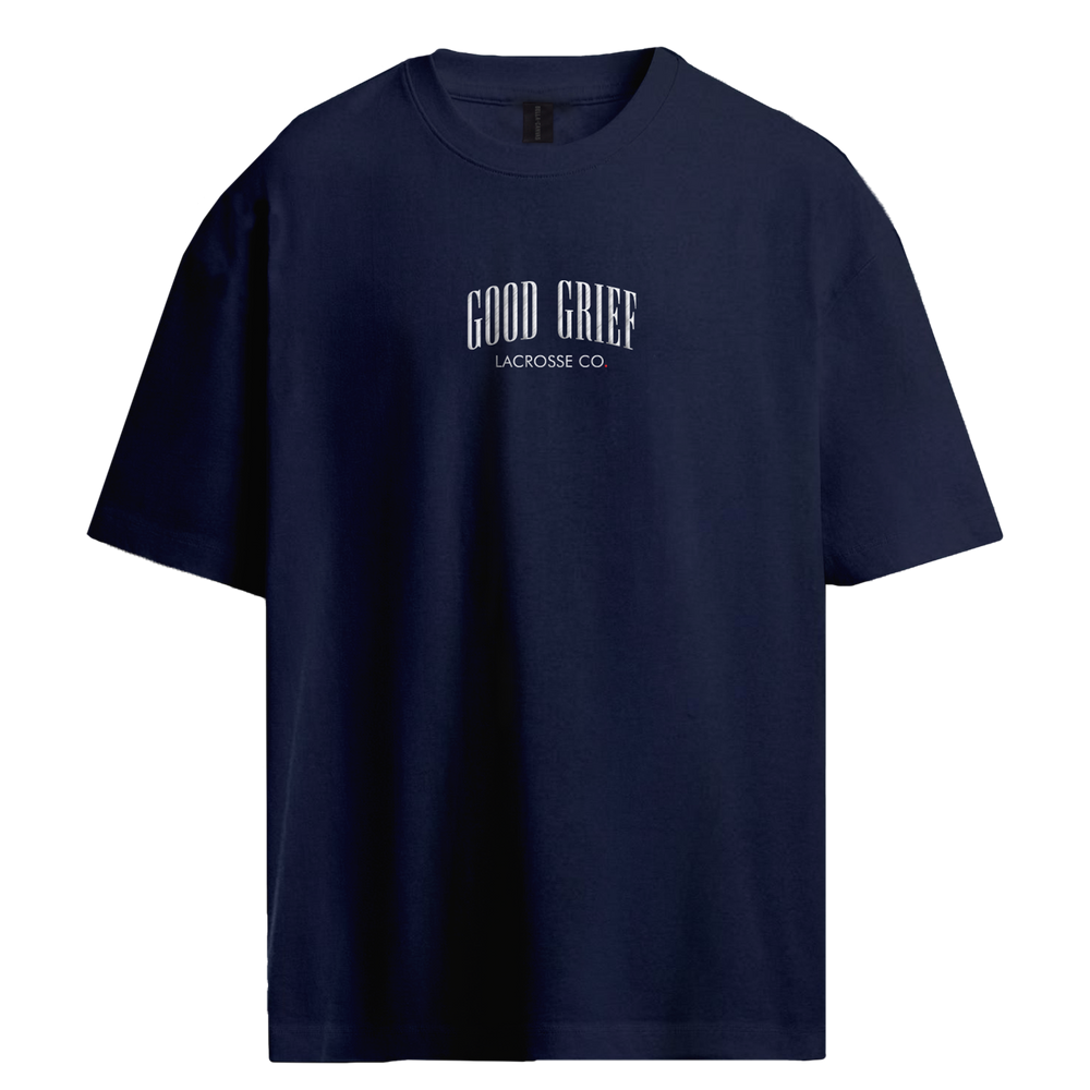 Peanuts Good Grief Adult Lacrosse Tee